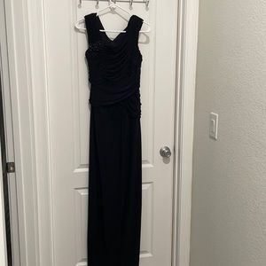 Adrianna Papell Ruched Evening Gown